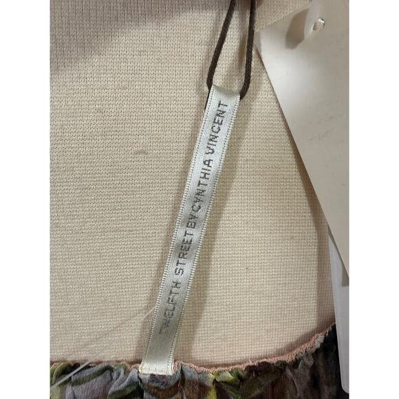 Twelfth Street by Cynthia Vincent Portrait Floral Silk Maxi Dress - Picture 15 of 15